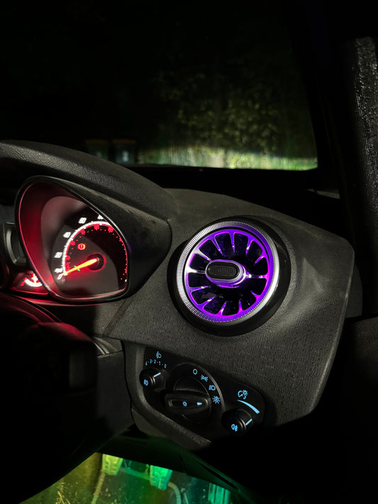 Ford Fiesta MK7/7.5 Mercedes Benz LED Air Vent Mod (COMING SOON!)