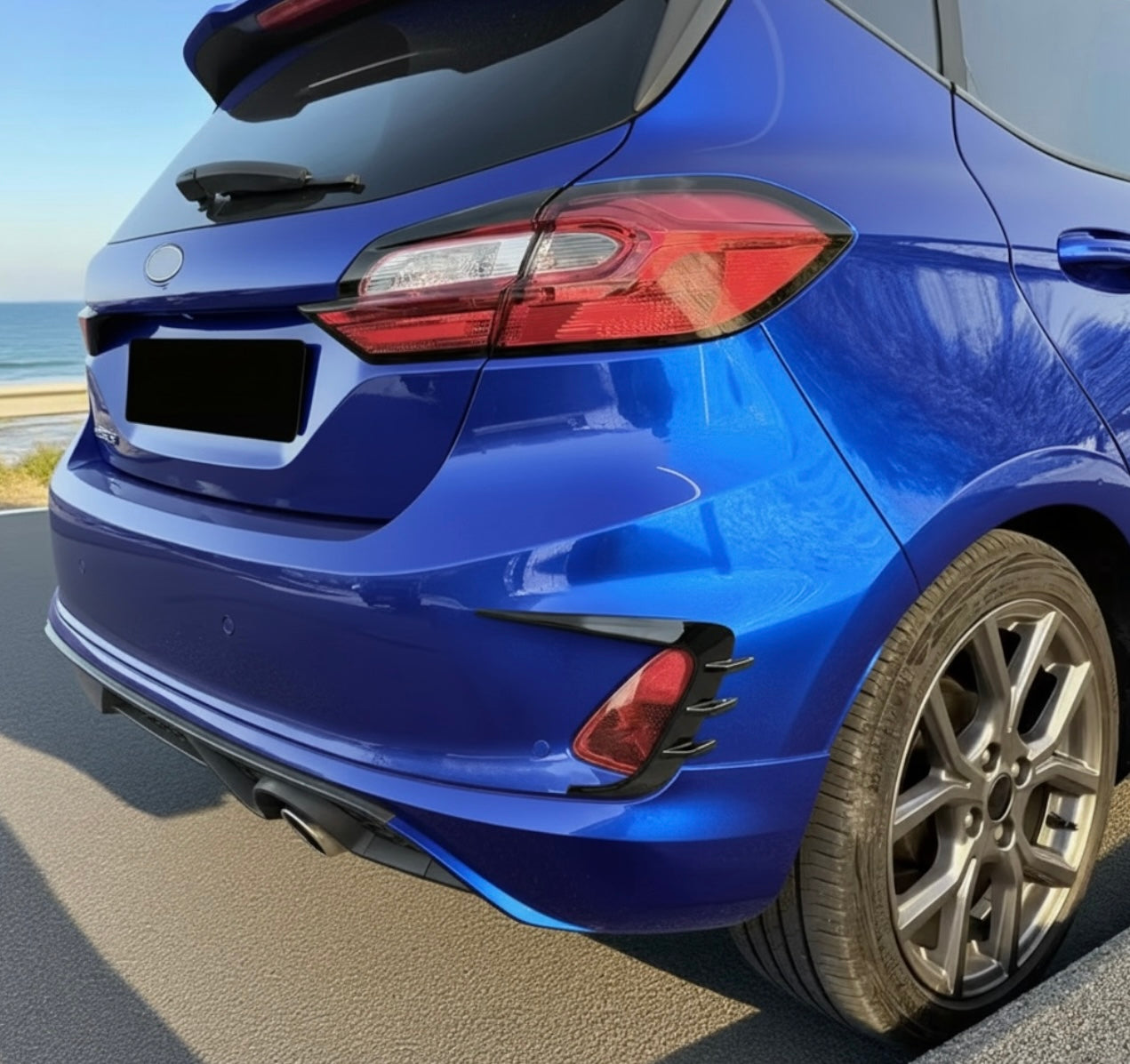 Ford Fiesta MK8 ST/ST-Line Rear Bumper Extensions