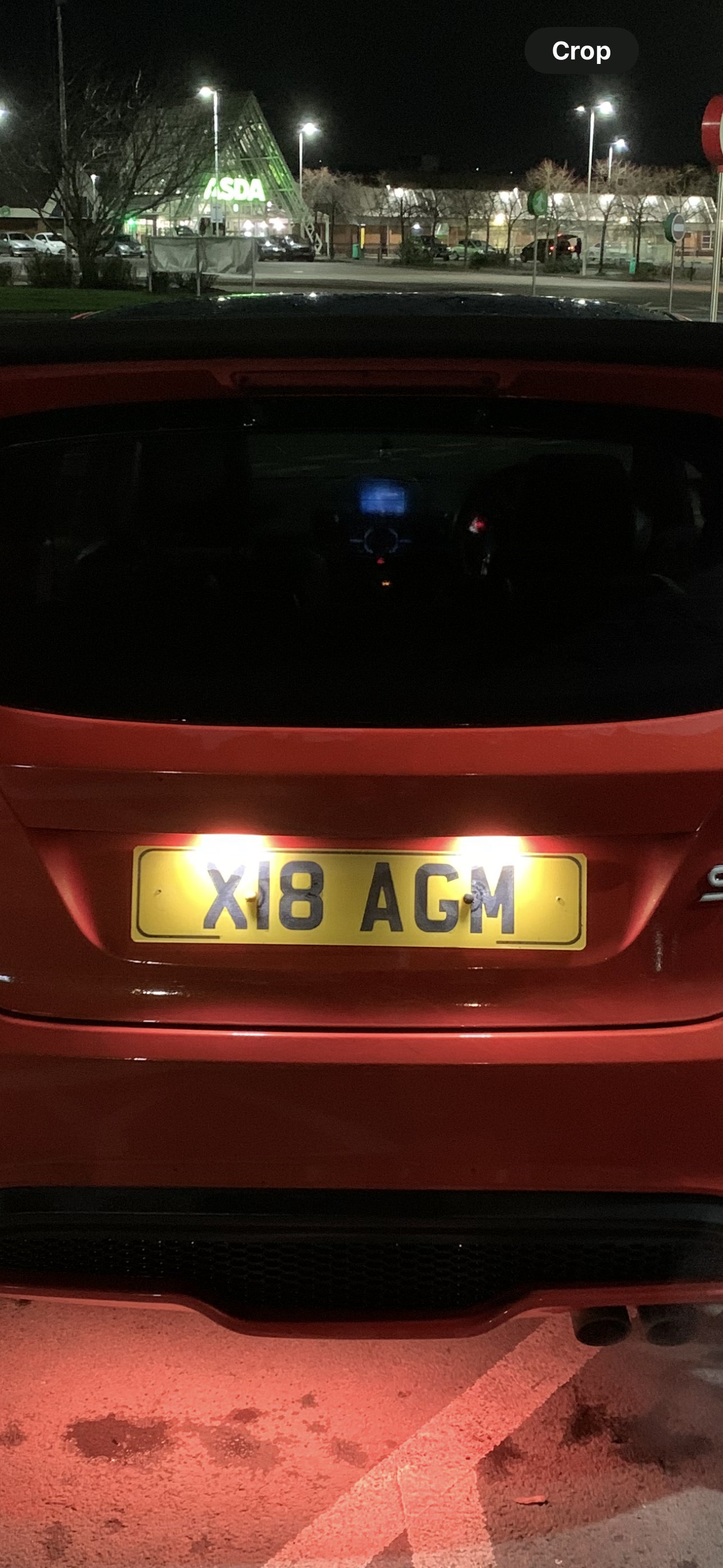 Ford Fiesta MK7/7.5 Number Plate Bulb Upgrade
