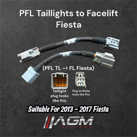 Ford Fiesta MK7/7.5 Taillight Conversion Adapters