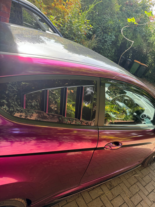 Ford Fiesta MK7/7.5 Rear Side Window Louvres (RAISING INTEREST)