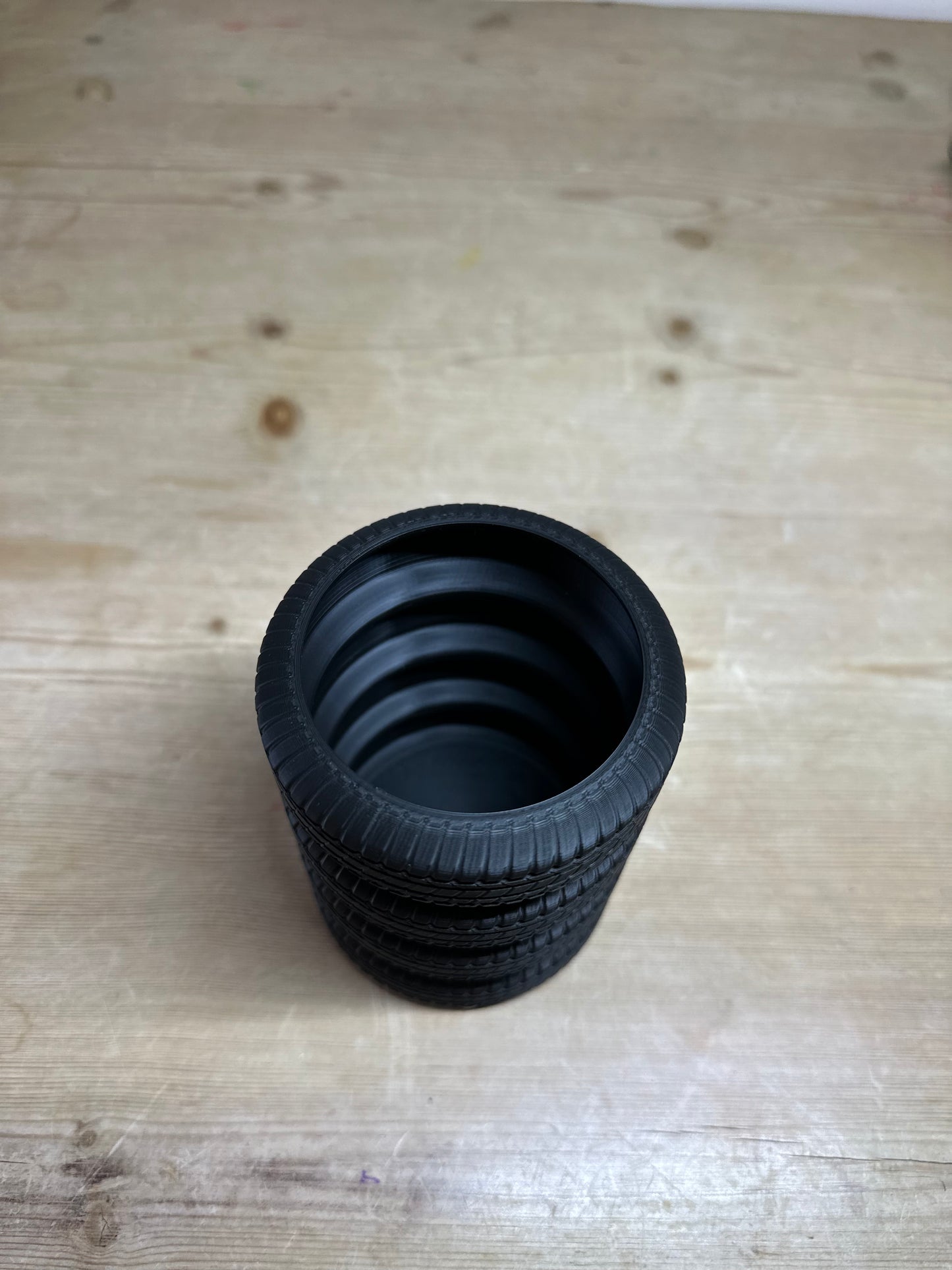 Tyre Style Pen Pot