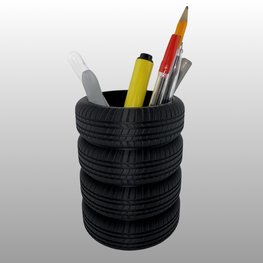 Tyre Style Pen Pot