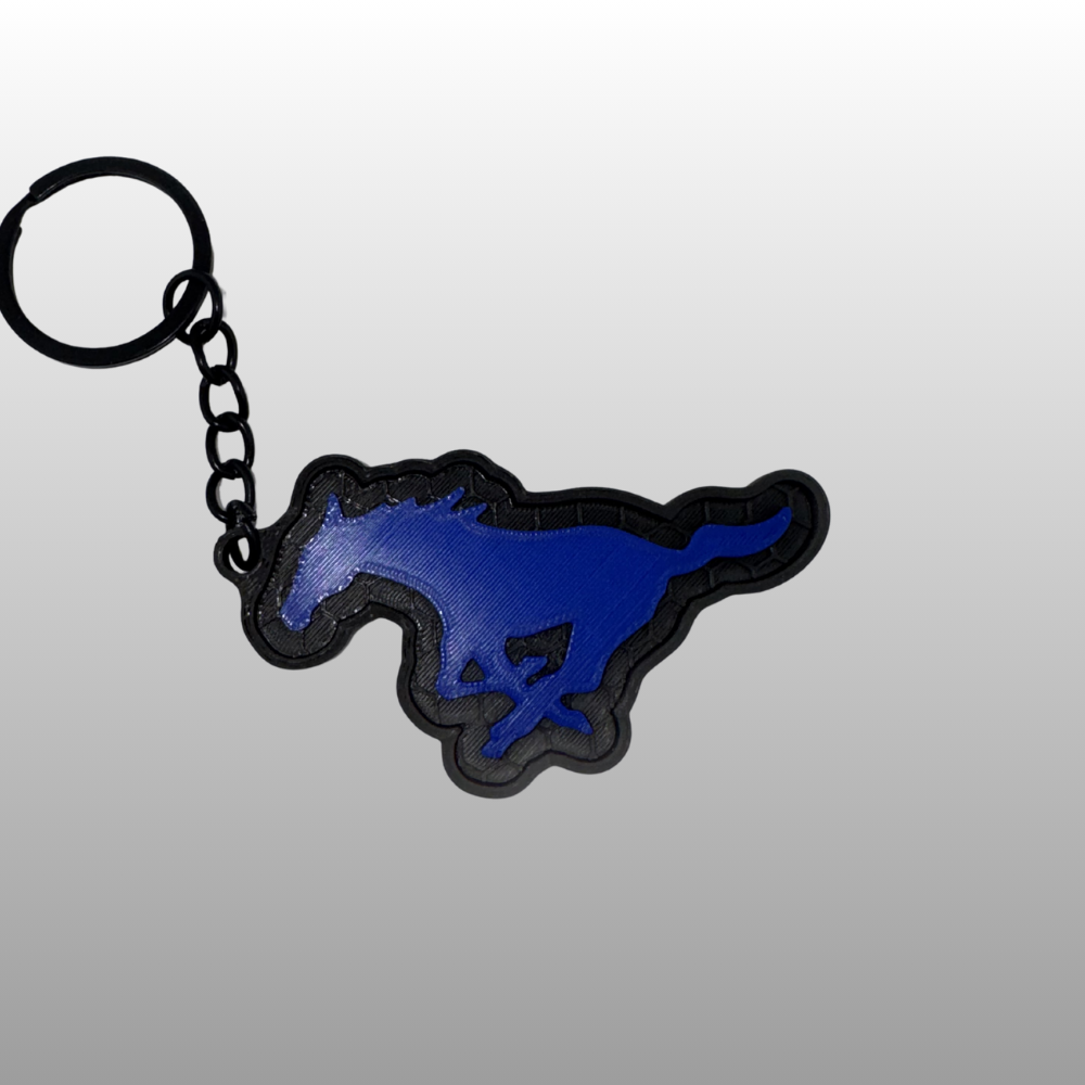 Mustang Logo Keyring