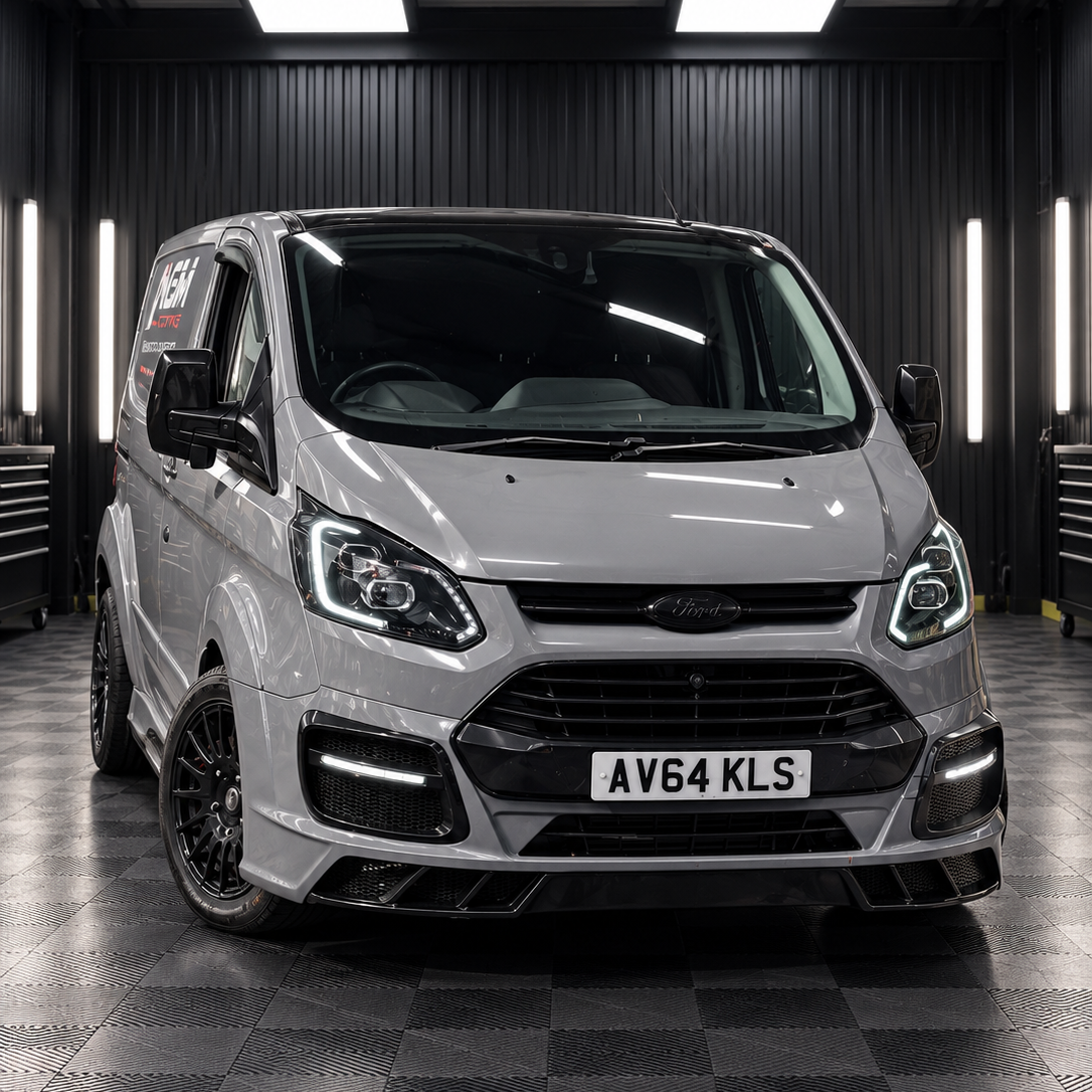 MK1 Transit / Tourneo Custom Premium DRL Headlight Upgrade 2013-2017