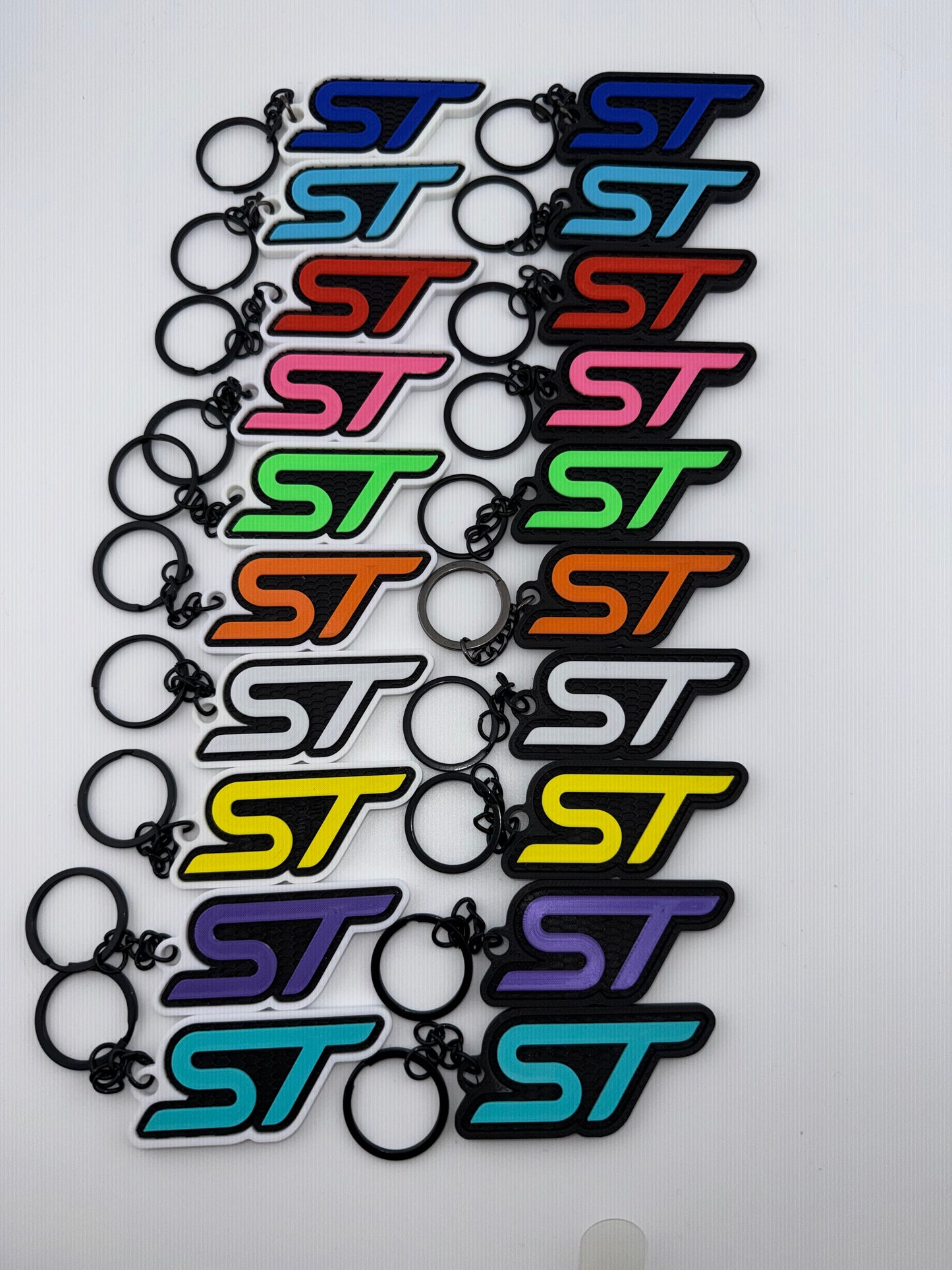 'ST' Logo Keyring