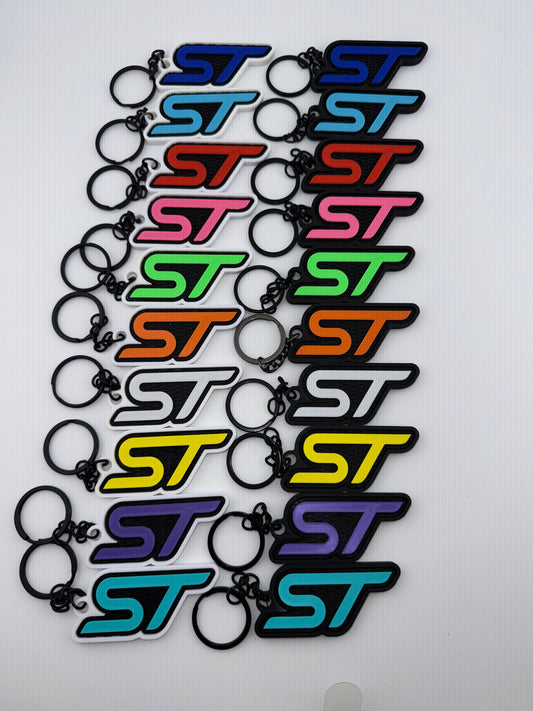 'ST' Logo Keyring