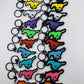 Mustang Logo Keyring