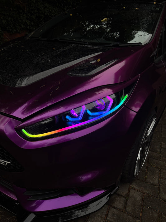 AGM Aurora X Headlights — Ford Fiesta MK7.5 (2013–2017)