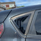 Ford Fiesta MK7/7.5 4 Door Small Rear Side Window Louvres