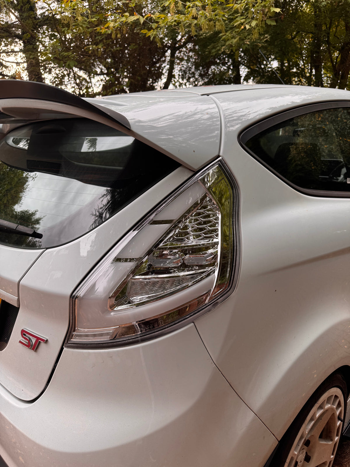 NEW! Fiesta MK7/7.5 Taillights Clear/Chrome