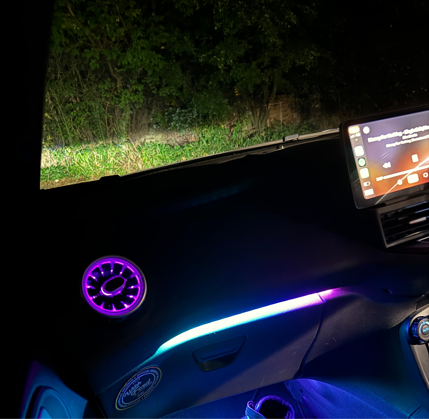 Ford Fiesta MK7/7.5 Mercedes Benz LED Air Vent Mod (COMING SOON!)