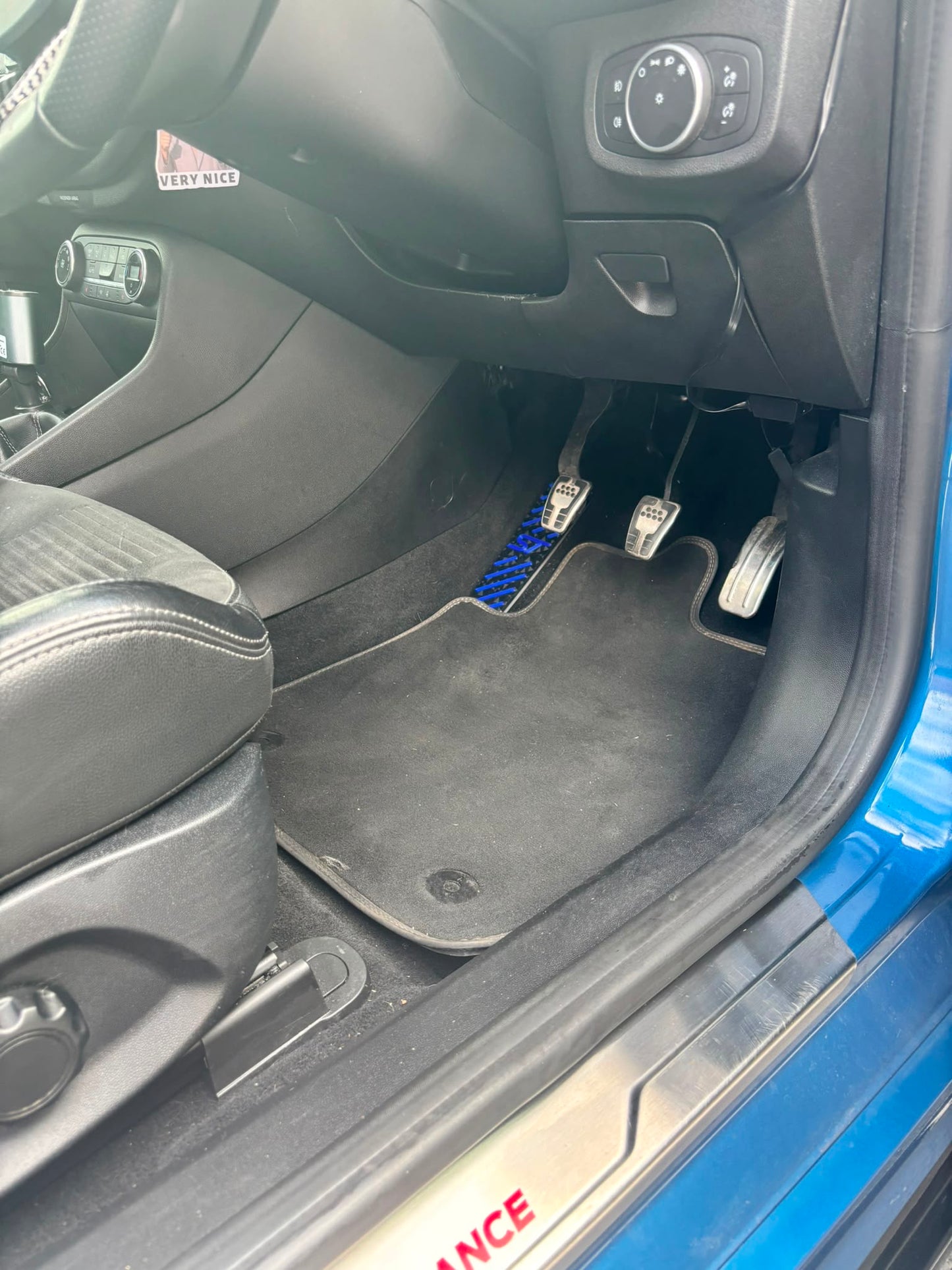 Ford Fiesta MK8/8.5 'ST' Dead Pedal Plate