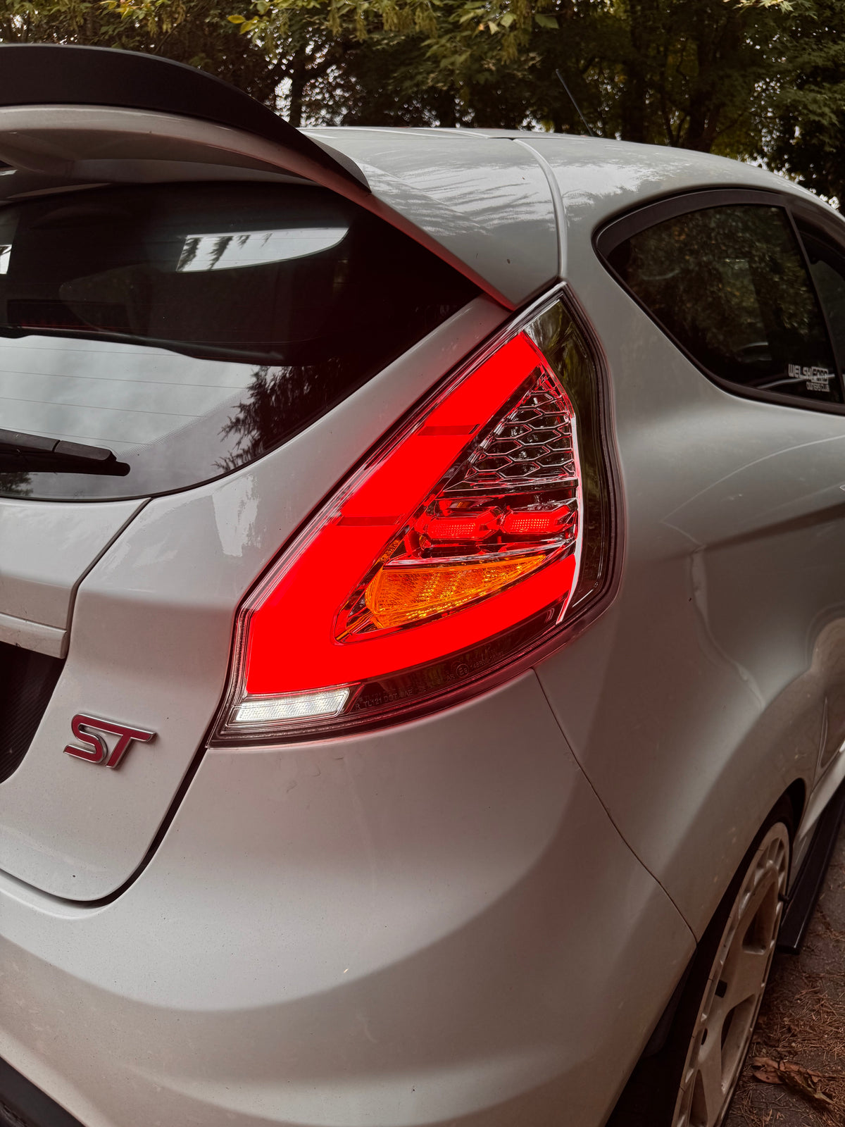 NEW! Fiesta MK7/7.5 Taillights Clear/Chrome