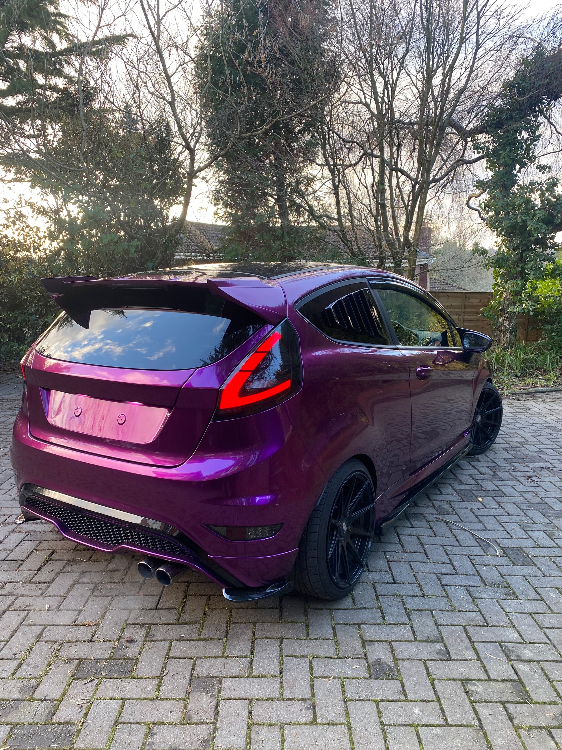 LED Tail lights | Clear | Ford Fiesta MK7.5