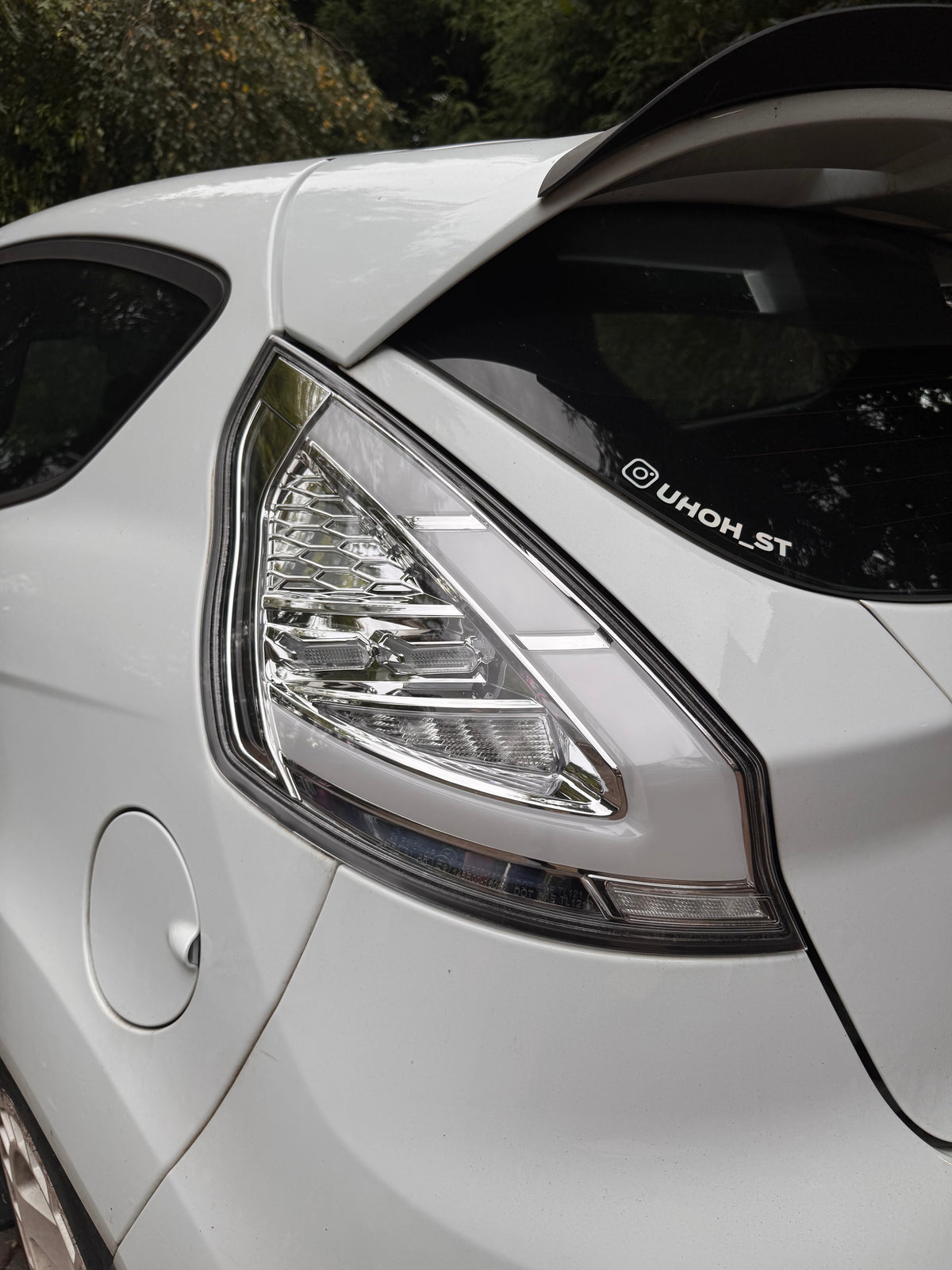 NEW! Fiesta MK7/7.5 Taillights Clear/Chrome