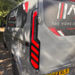 MK1 / 1.5 Transit / Tourneo Custom Full LED Taillights 2013 - 2023 Slotted LED Array