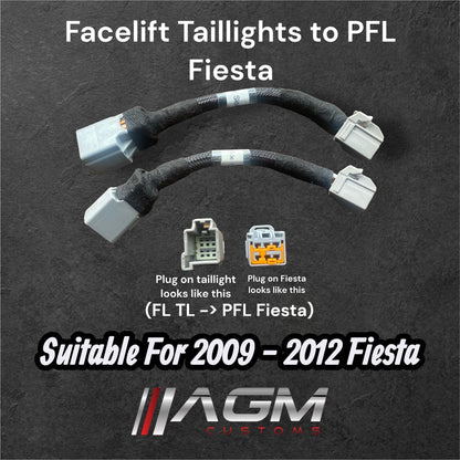 Ford Fiesta MK7/7.5 Taillight Conversion Adapters