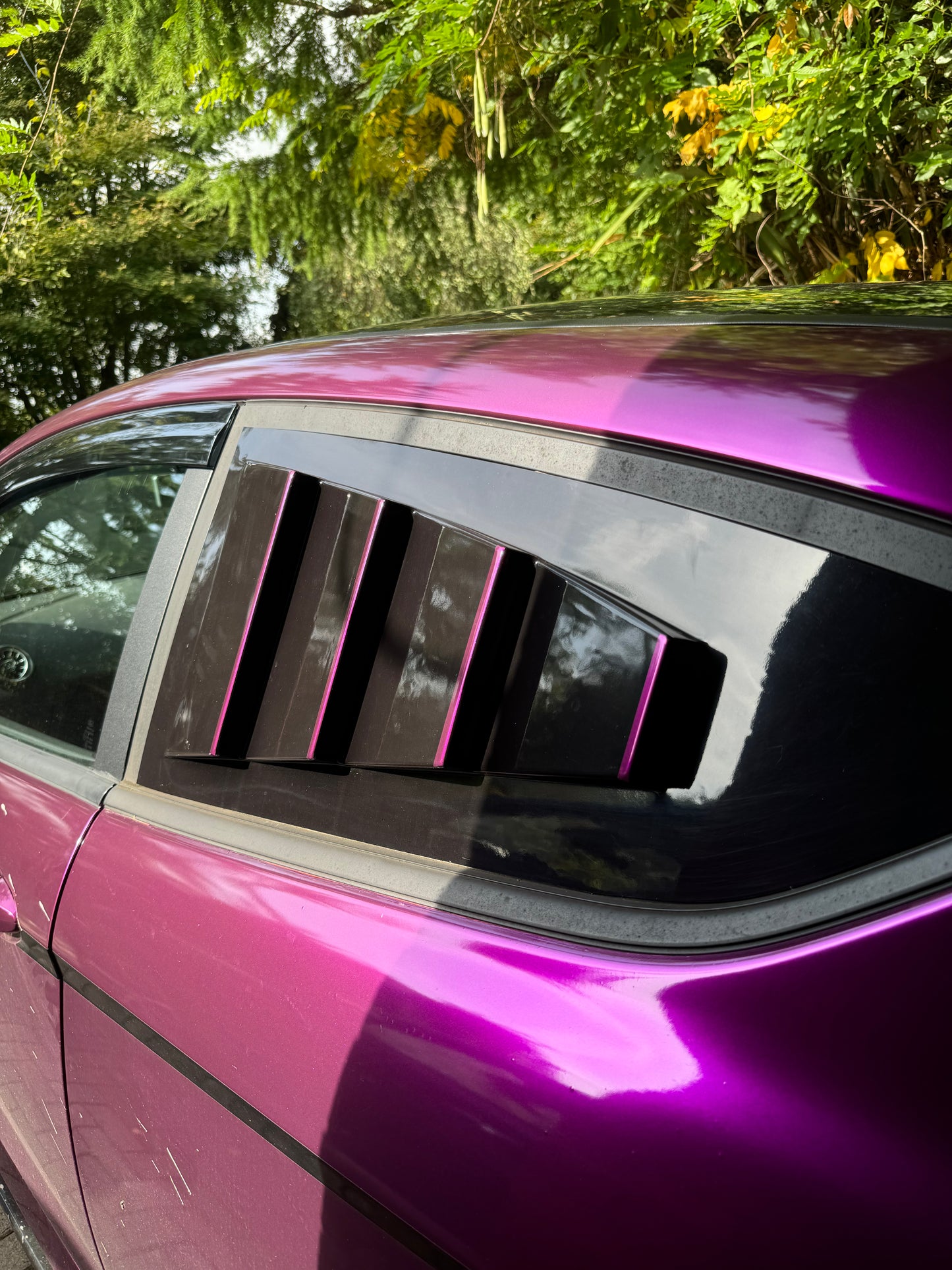 Ford Fiesta MK7/7.5 Rear Side Window Louvres (RAISING INTEREST)