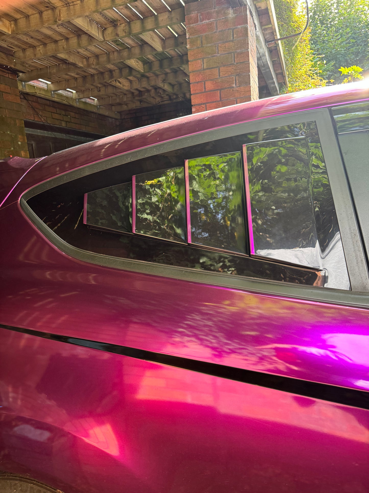 Ford Fiesta MK7/7.5 Rear Side Window Louvres (RAISING INTEREST)