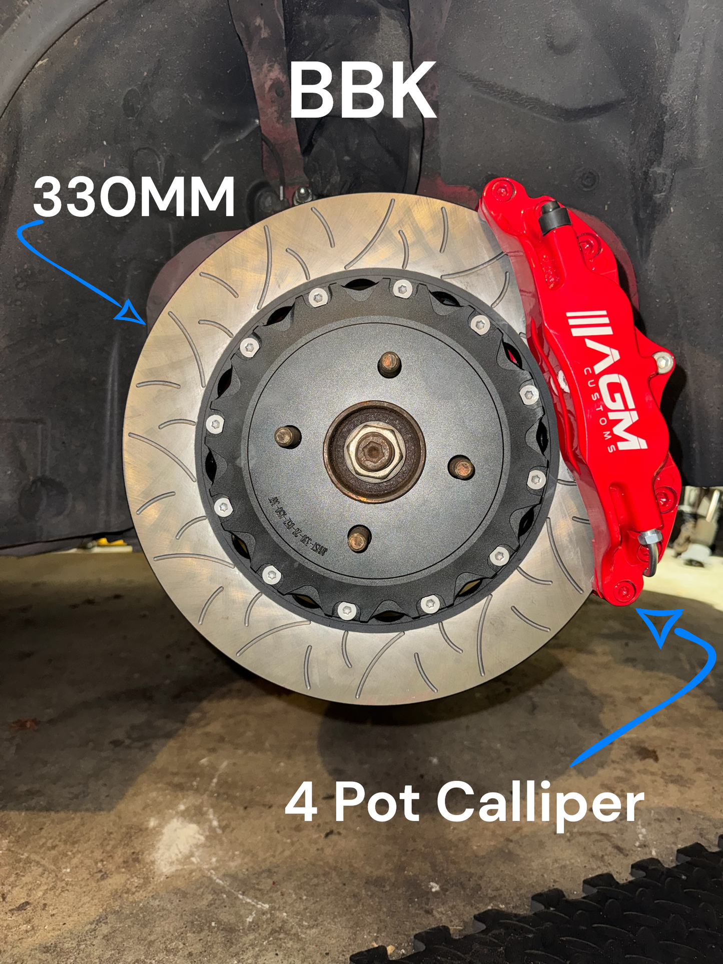 Ford Fiesta MK7/7.5 330MM Big Brake Kit
