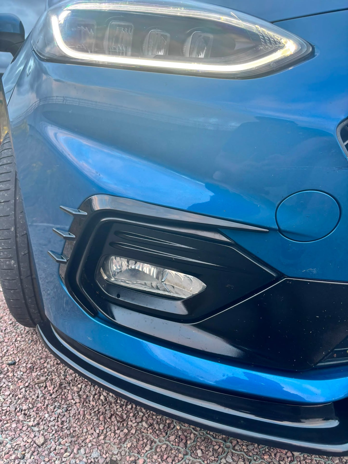 Ford Fiesta MK8 ST/STLine Front Bumper Extensions