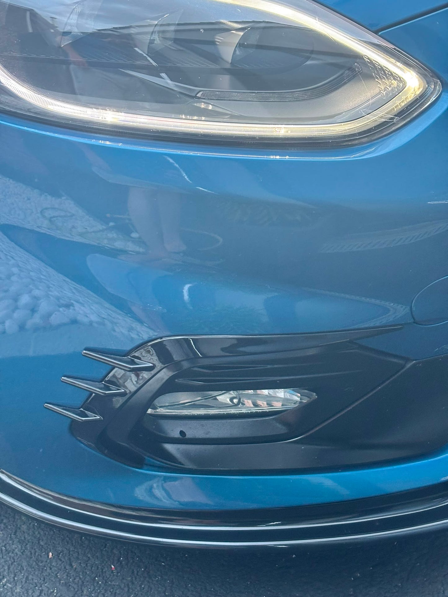 Ford Fiesta MK8 ST/STLine Front Bumper Extensions