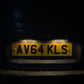 Bright White Number Plate Bulb Upgrade