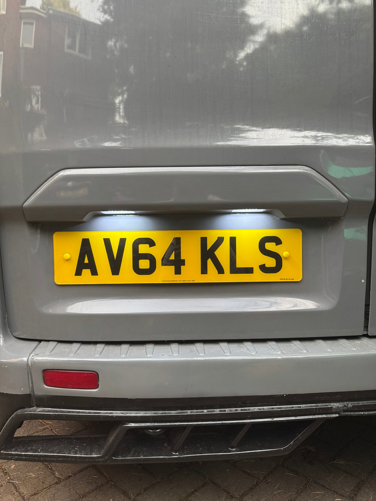 Bright White Number Plate Bulb Upgrade