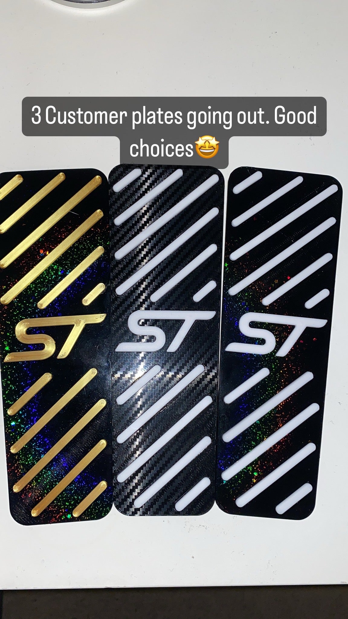 Ford Fiesta 'ST' Dead Pedal Plate