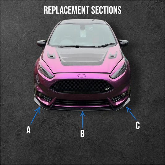 MK7.5 Fiesta ST Front Splitter