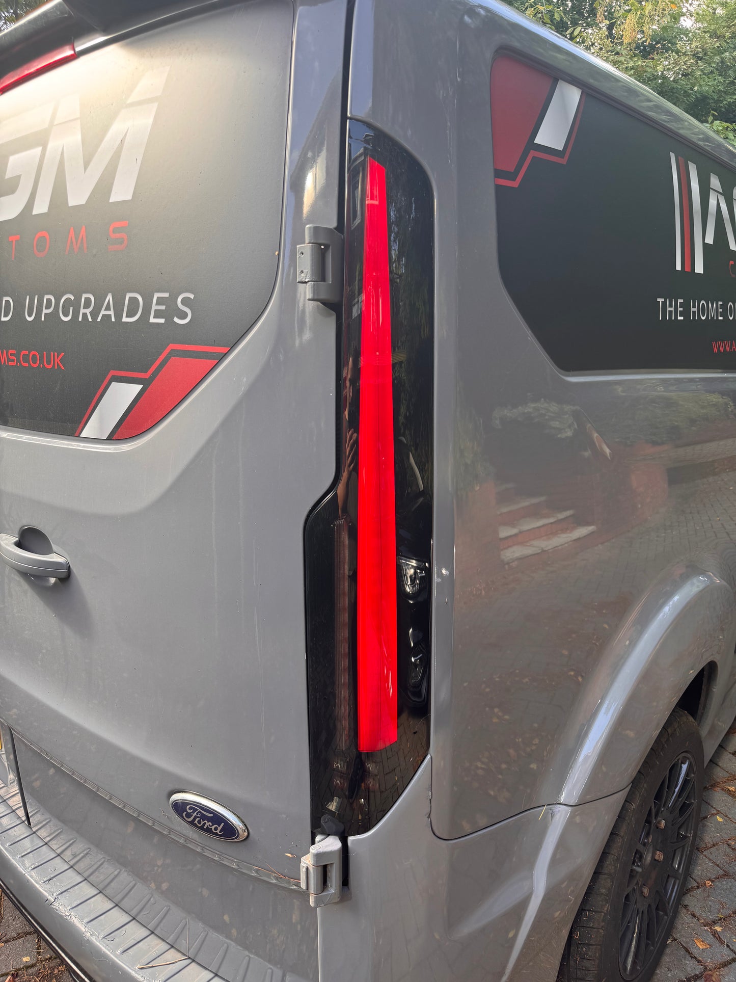 MK1 / 1.5 Transit / Tourneo Custom Full LED Taillights 2013 - 2023 Solid LED Beam
