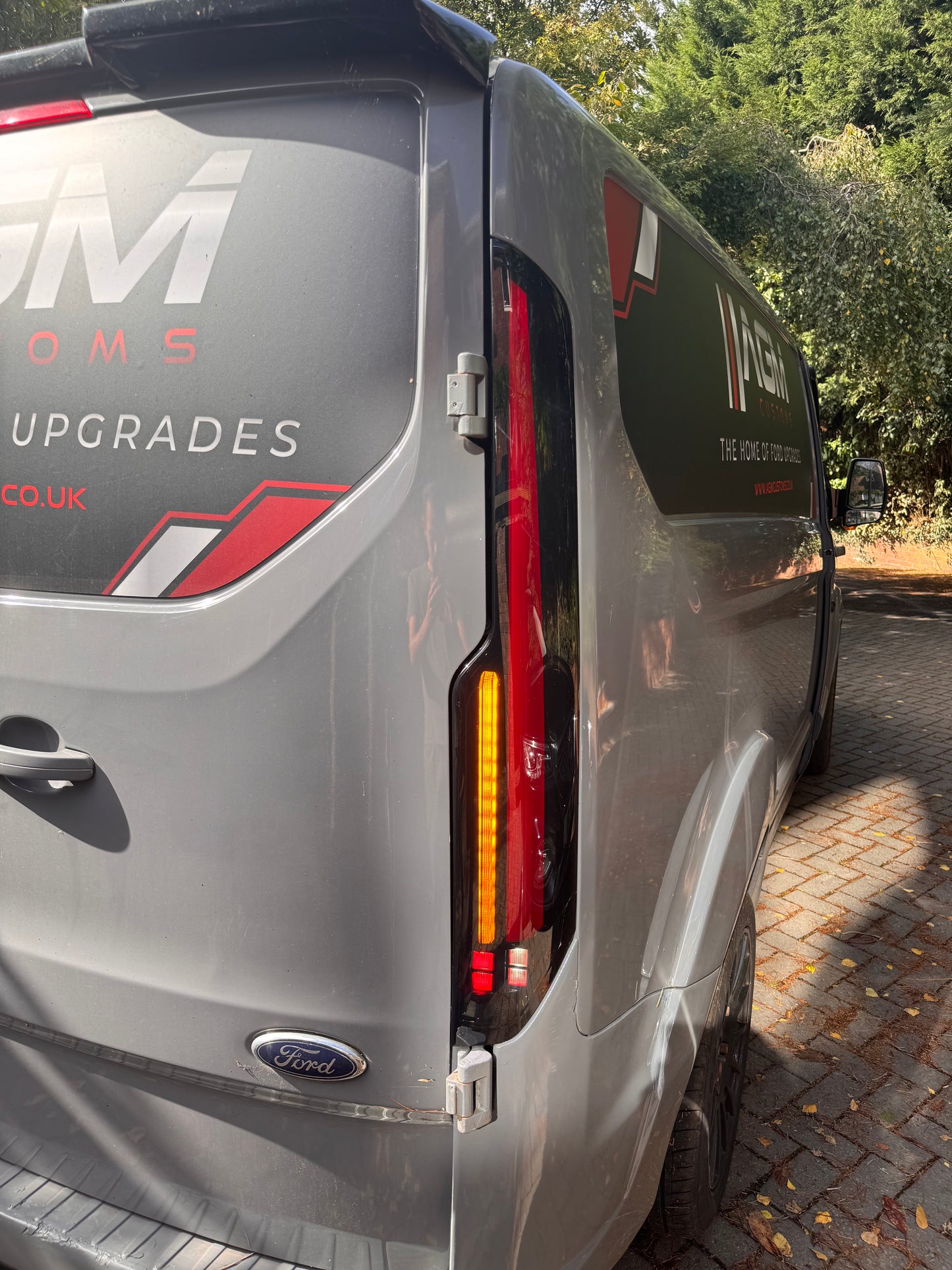 MK1 / 1.5 Transit / Tourneo Custom Full LED Taillights 2013 - 2023 Solid LED Beam