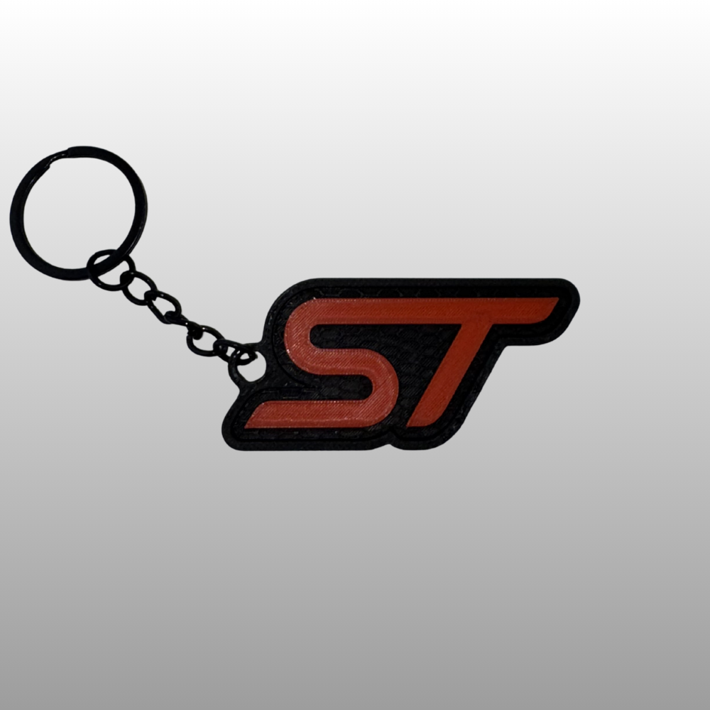 'ST' Logo Keyring