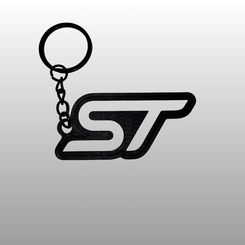 'ST' Logo Keyring