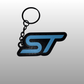 'ST' Logo Keyring