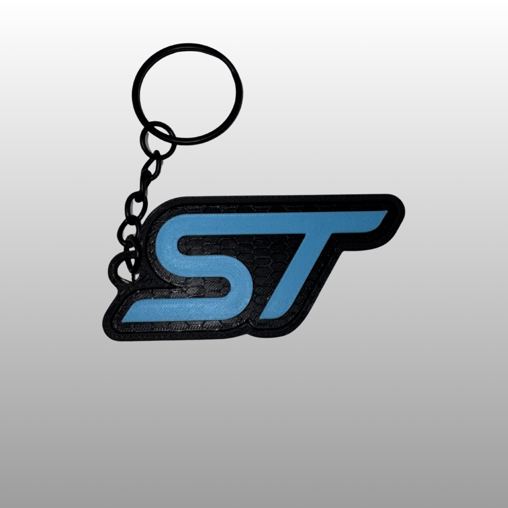 'ST' Logo Keyring