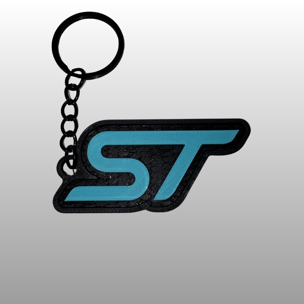 'ST' Logo Keyring
