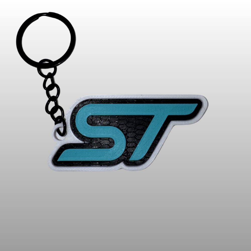 'ST' Logo Keyring