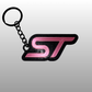 'ST' Logo Keyring