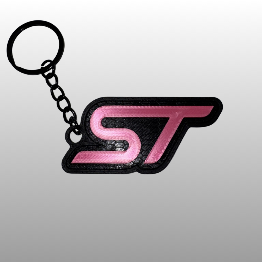 'ST' Logo Keyring