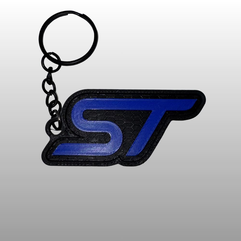 'ST' Logo Keyring