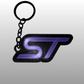 'ST' Logo Keyring