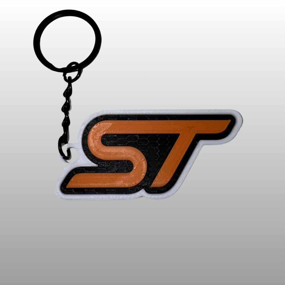 'ST' Logo Keyring