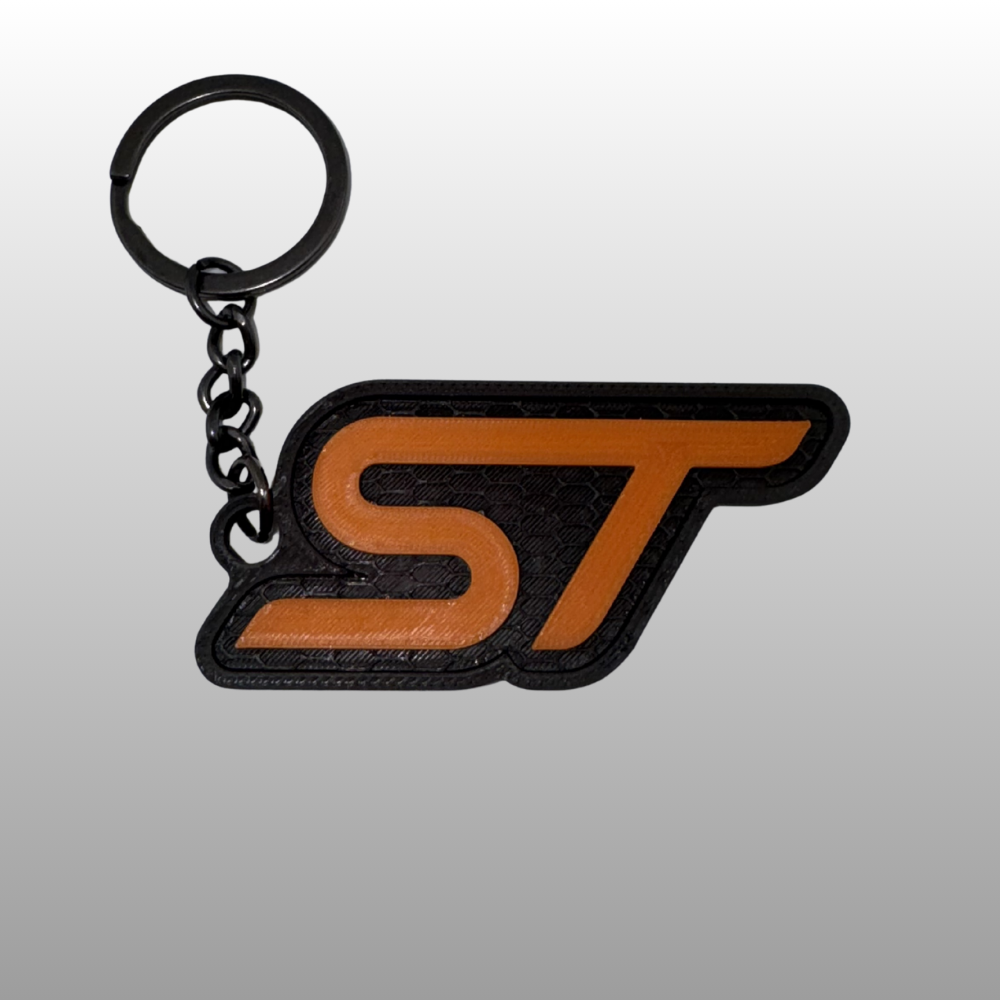 'ST' Logo Keyring