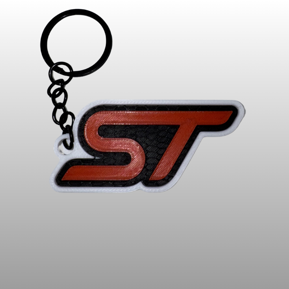 'ST' Logo Keyring