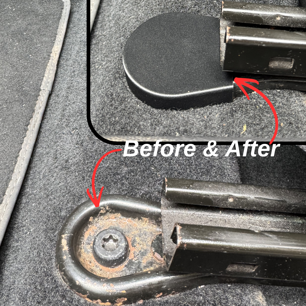 Ford Fiesta MK7/7.5 Front Seat Rail Bolt Covers x 4