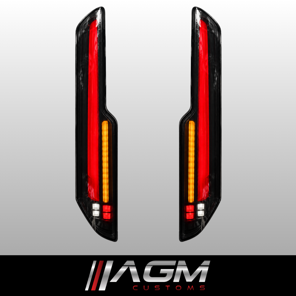 MK1 / 1.5 Transit / Tourneo Custom Full LED Taillights 2013 - 2023 Solid LED Beam