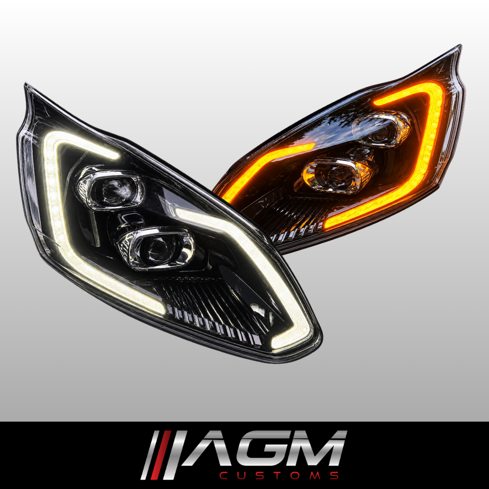 MK1 Transit / Tourneo Custom Premium DRL Headlight Upgrade 2013-2017