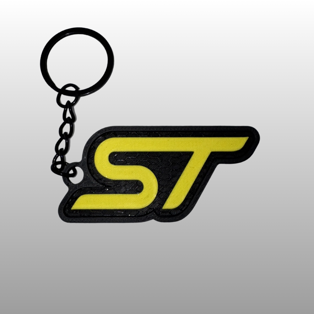 'ST' Logo Keyring